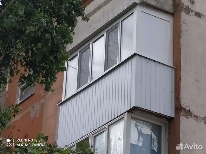 Балконы под ключ. окна. откосы.маскитные сетки.зам