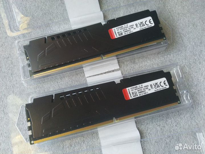 Kingston Fury Beast DDR5 32Gb (2x16Gb) 5200 MHz