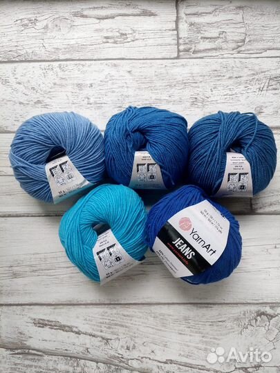 Пряжа YarnArt Jeans Ярнарт Джинс