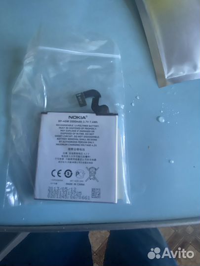 Аккумулятор на nokia 920