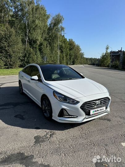 Hyundai Sonata 2.4 AT, 2017, 78 000 км