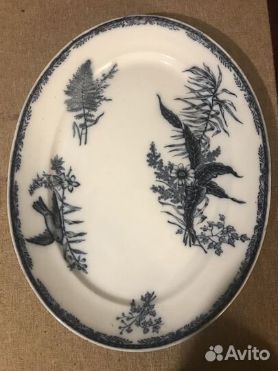 Старинное блюдо Arabia Helsingfors