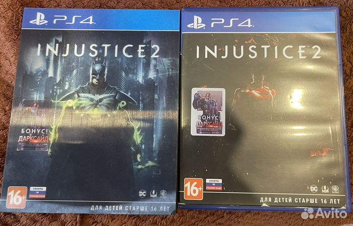 Injustice 2 ps4 коллекционное издание