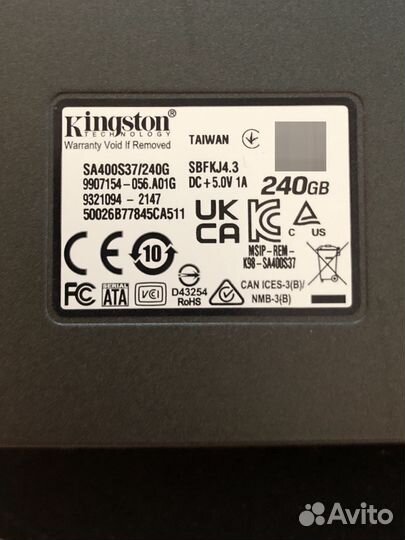 Ssd kingston a400 240gb
