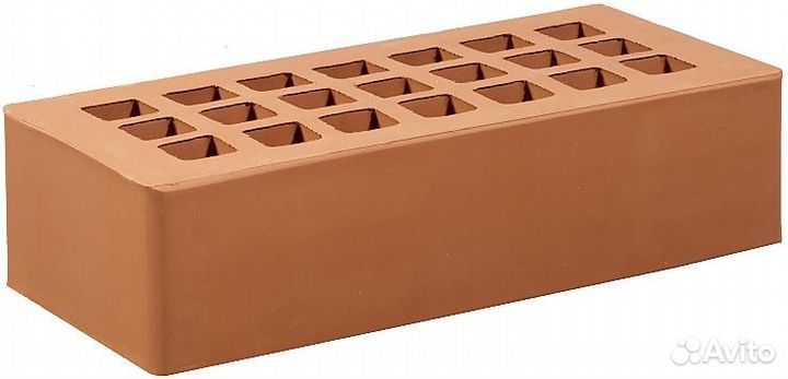 Кирпич лицевой красный