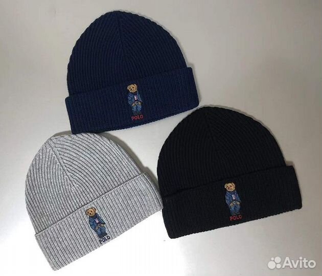 Polo Ralph Lauren Bear шапка новая с бирками