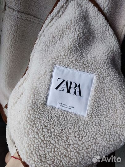 Дубленка зимняя Zara man