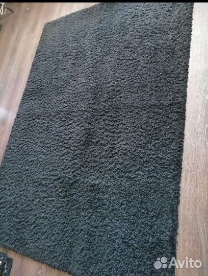 Ковёр черный IKEA 2 шт