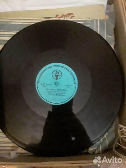 Виниловые пластинки 50 годов СССР