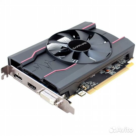 Видеокарта Sapphire RX550 pulse 4GB gddr5 128bit DVI DP hdmi 1FAN OEM