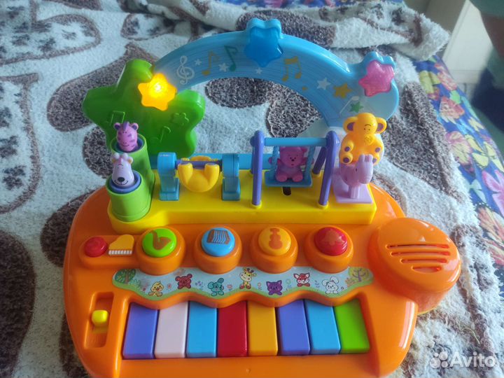 Детское Пианино Жирафик