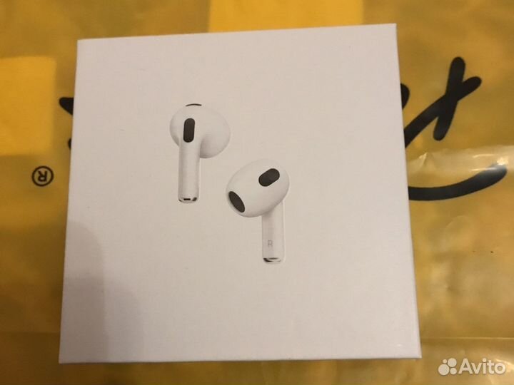 Беспроводные наушники apple airpods