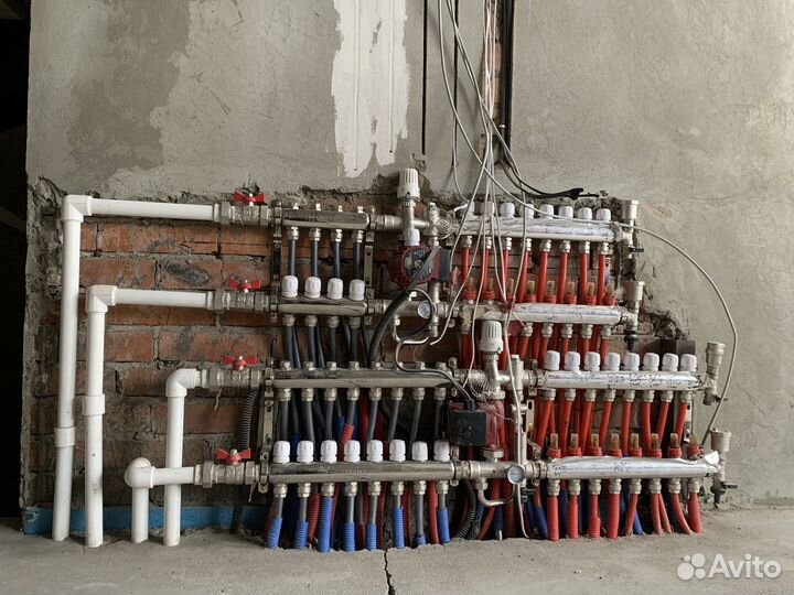 Монтаж отопления, радиатров, котлов, под ключ