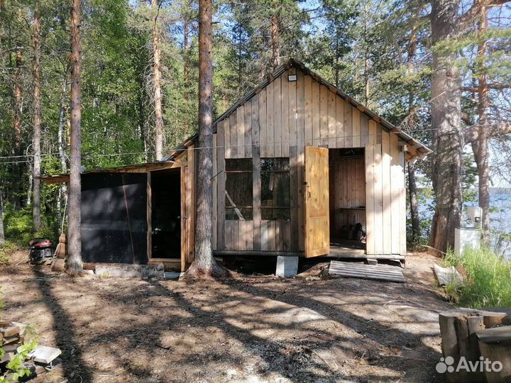 Отдых и рыбалка на озере в Карелии