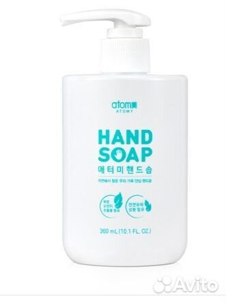 Антибактериальное жидкое мыло атоми