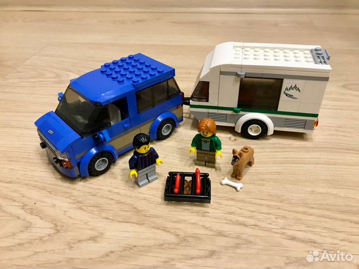 Lego City 60117 Фургон и дом на колёсах