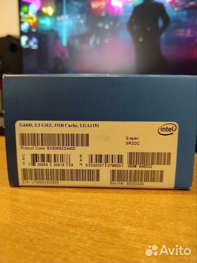 Intel Pentium G4400/Xeon 2620v3