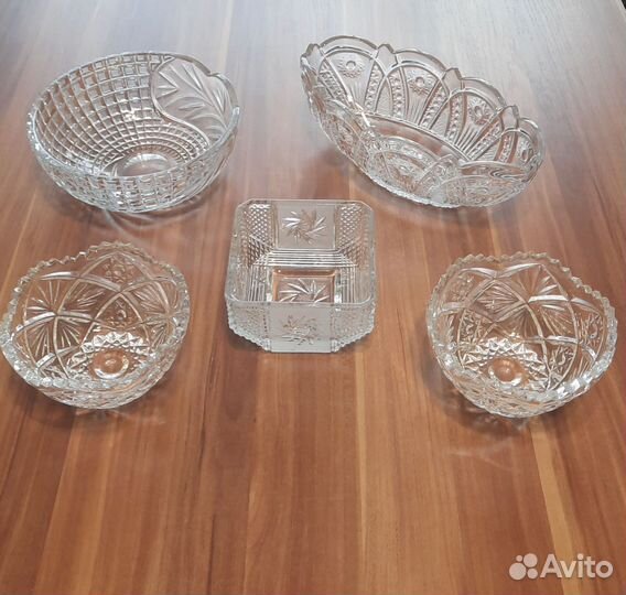 Хрустальная посуда СССР