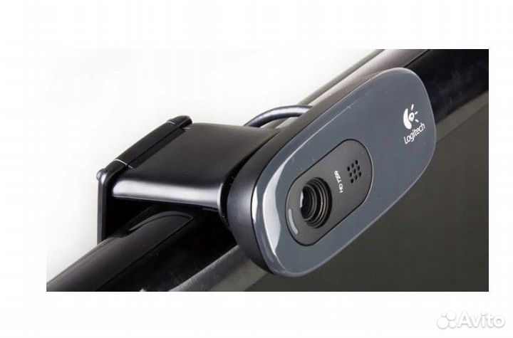 Веб-камера logitech C505E HD 720p, черный