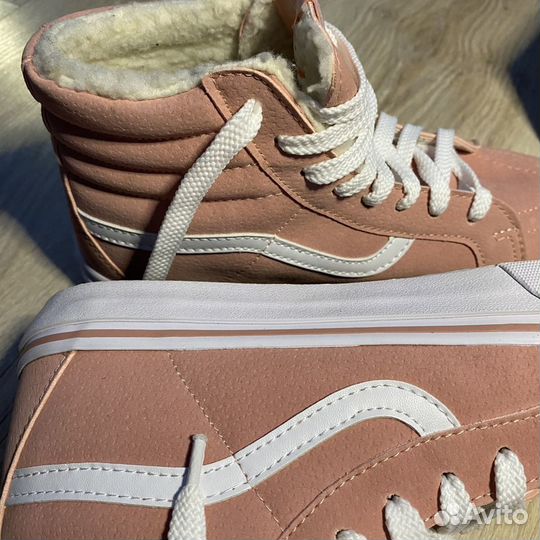 Кеды vans высокие