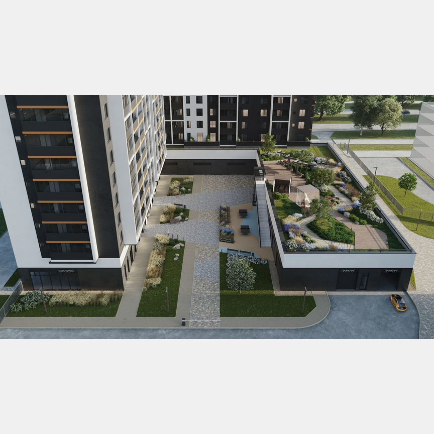 1-к. квартира, 37 м², 2/16 эт.