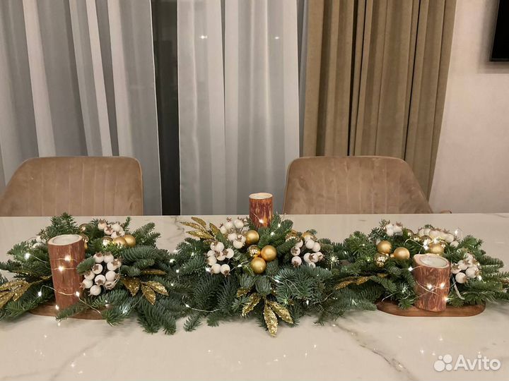 Новогоднее украшение ели