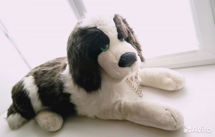 Большие Мягкие игрушки. Собака. Белый медведь