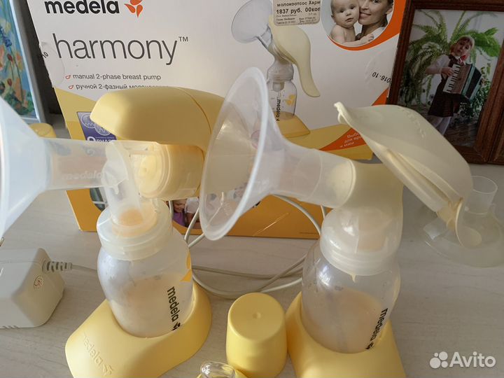 Молокоотсос электрический и ручной medela