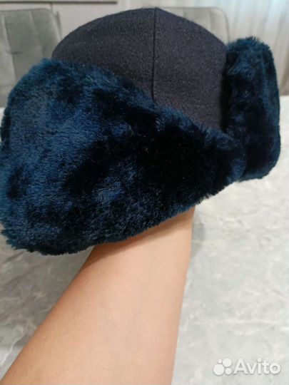 Шапка-ушанка 56 размер