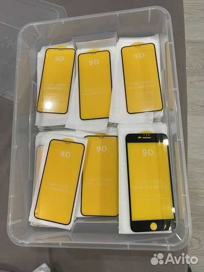 Стекла на iPhone коробкой