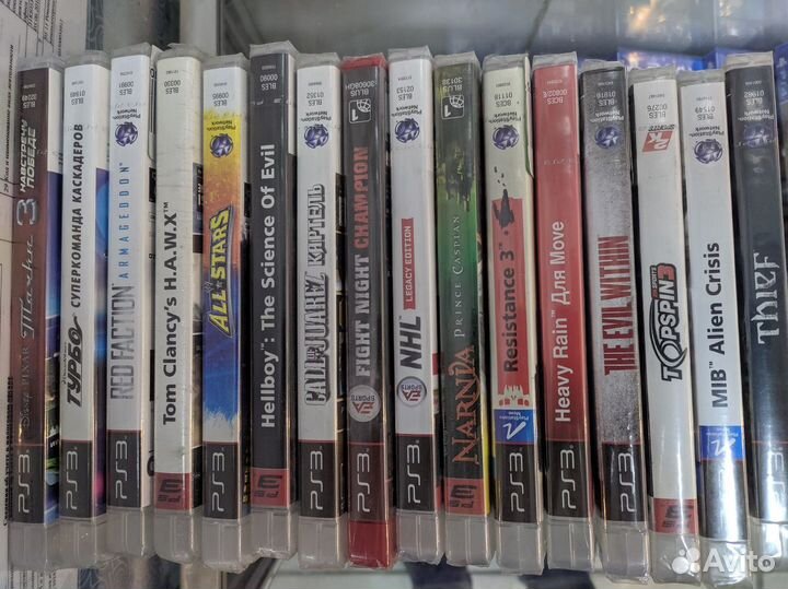 Диски PS3, PS4 лицензия