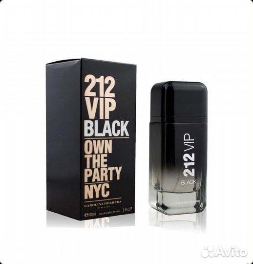 Carolina Herrera 212 VIP men black CH