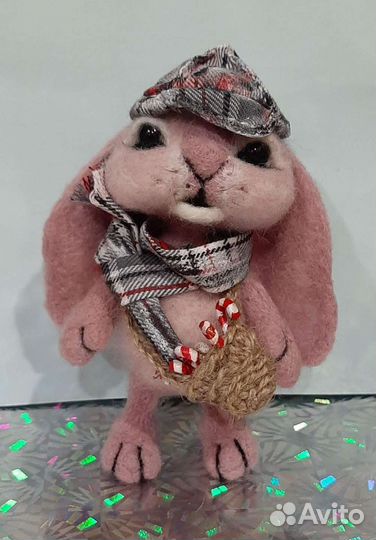 Интерьерная игрушка сухое валяние