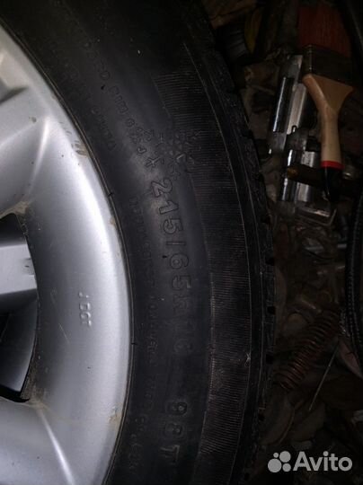Шины 215 65 16 зимние Doublestar. На литых дисках