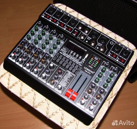 Микшерный пульт Lomeho GT6 BT-FX Микшер консольный