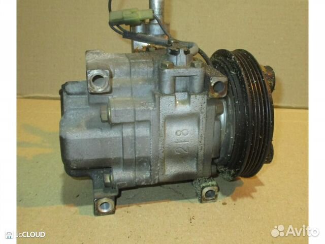 Компрессор кондиционера на mazda demio DW3W B3