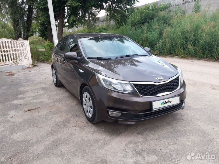 Kia Rio 1.4 МТ, 2016, 76 500 км
