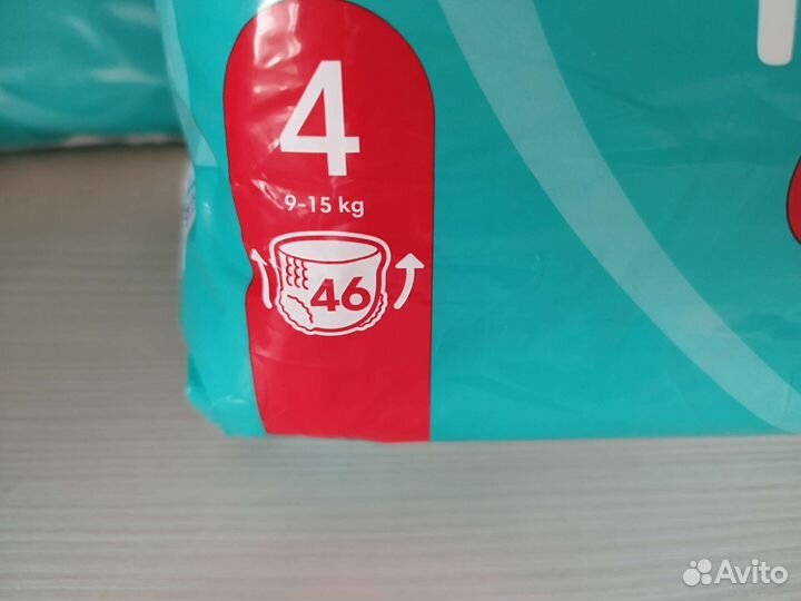 Pampers pants, 4 и 5