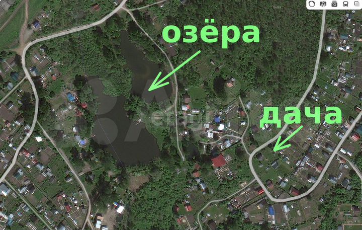 Дача 43 м² на участке 3 сот.