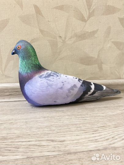 Мягкие игрушки, пакетом,голубь и мишка