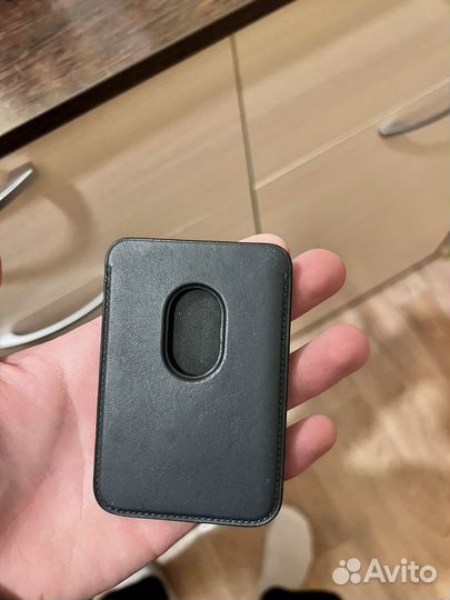 Кардхолдер Leather Wallet MagSafe Midnight