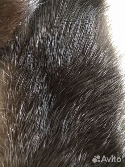 Меховая шапка из норки