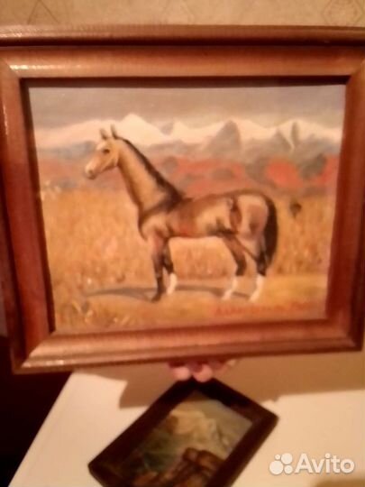 Картина на холсте красками