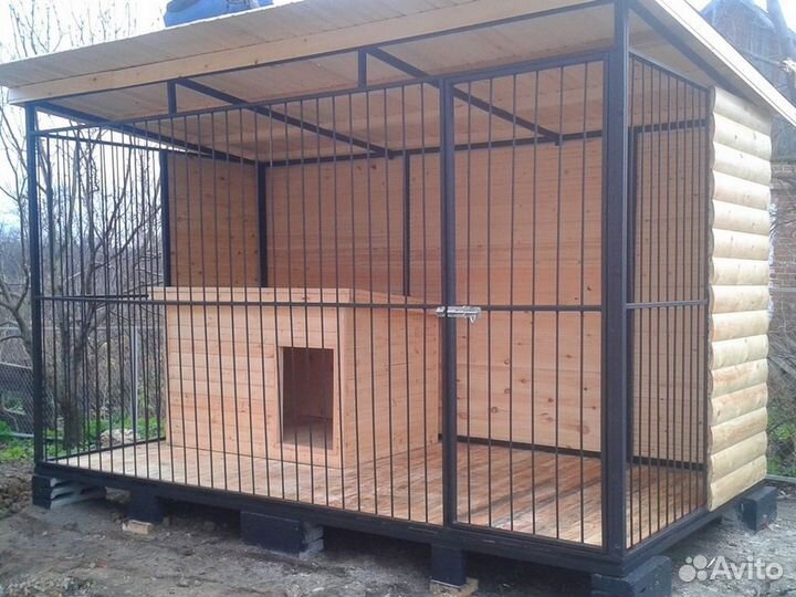 Вольер для собак уличный утепленный