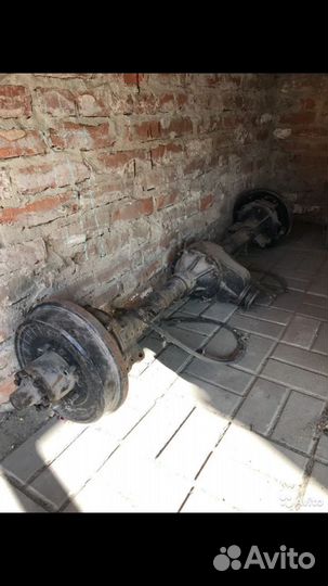 Новый военный мост на УАЗ 452,3303