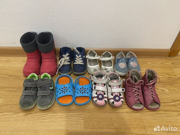 Зимняя обувь на девочку