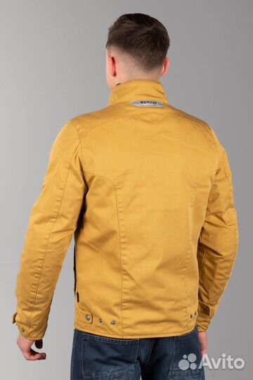 Motorradjacke Bering Zander Gelb Желтый