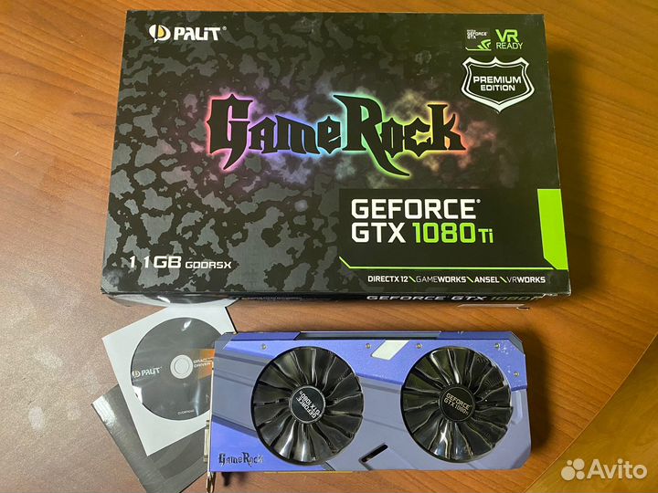 Видеокарта palit gtx 1080 ti