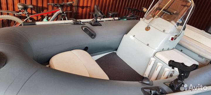 Комплект лодка риб Буревестник +мотор+прицеп