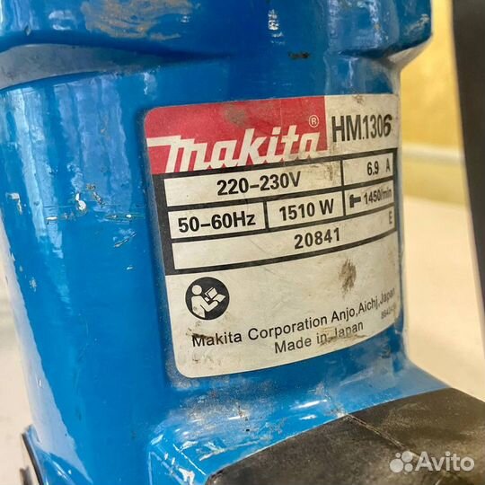 Электрический отбойный молоток Makita HM1306 (9 ма